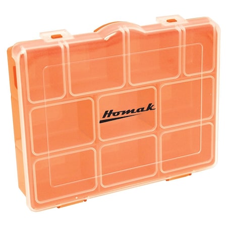 Homak Short Plastic Storage Box HA01086175